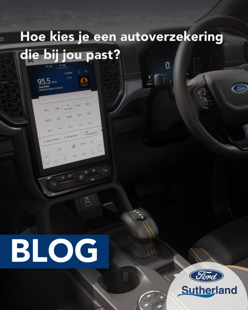 autoverzekering die bij je past